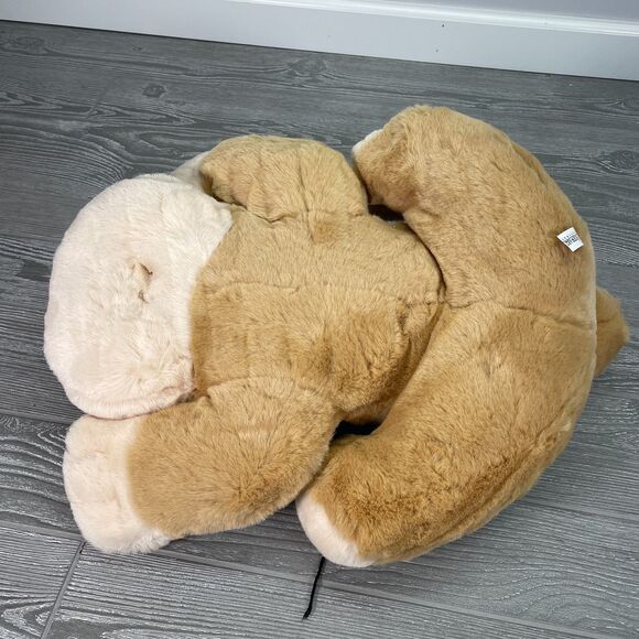 Vintage FAO Schwarz Patrick the Puppy Brown Hound Dog 20in Plush Stuffed Animal - Picture 7 of 11